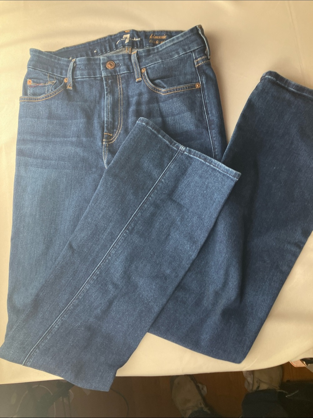 7 For All Mankind Kimmie Bootcut Jeans Dark Wash Size 30